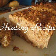 A picture of ● Macrobiotic Apple & Walnut Pound Cake ●.