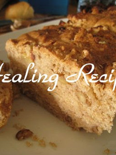 A picture of ● Macrobiotic Apple & Walnut Pound Cake ●.