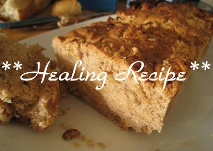 Simple Way to Prepare Quick ● Macrobiotic Apple &amp; Walnut Pound Cake ●