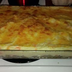 A picture of Cheesy Shepherds Pie.