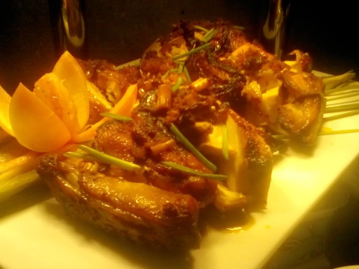 Easy Steps to Make Recipe Lemon Grass Chicken that is  Makes Drooling, Can Spoil the Tongue}