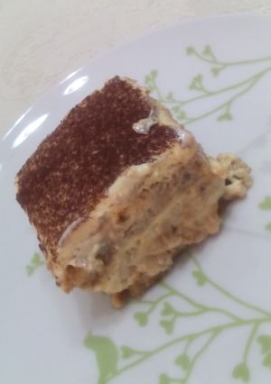 A picture of Pam's Tiramisu....