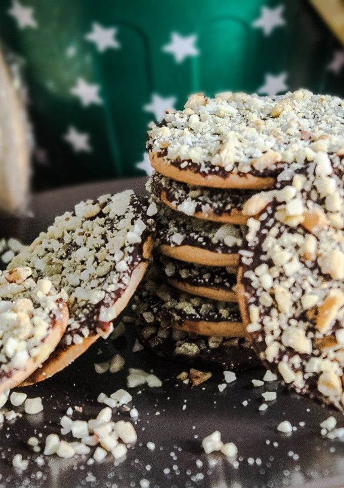 Una foto de Galletas florentinas al momento