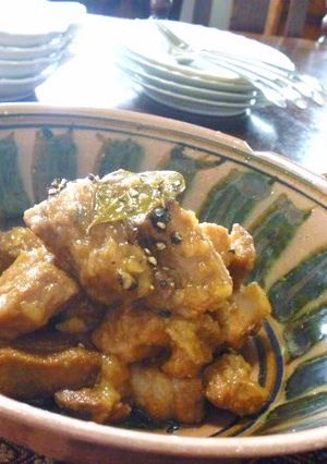 A picture of Pork Pina Colada Adobo.