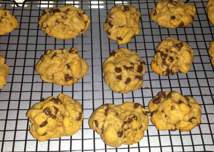 Steps to Make Perfect Grandmas peanut butter chocolate chip cookies