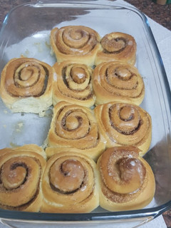 A picture of Cinnamon Rolls.