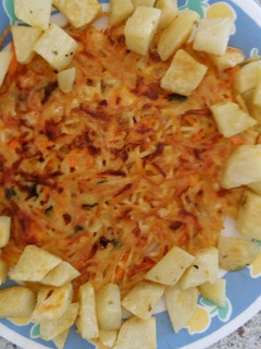 Una foto de Tortilla de spaghetti