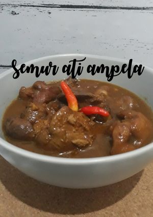 Foto resep Semur ati ampela
