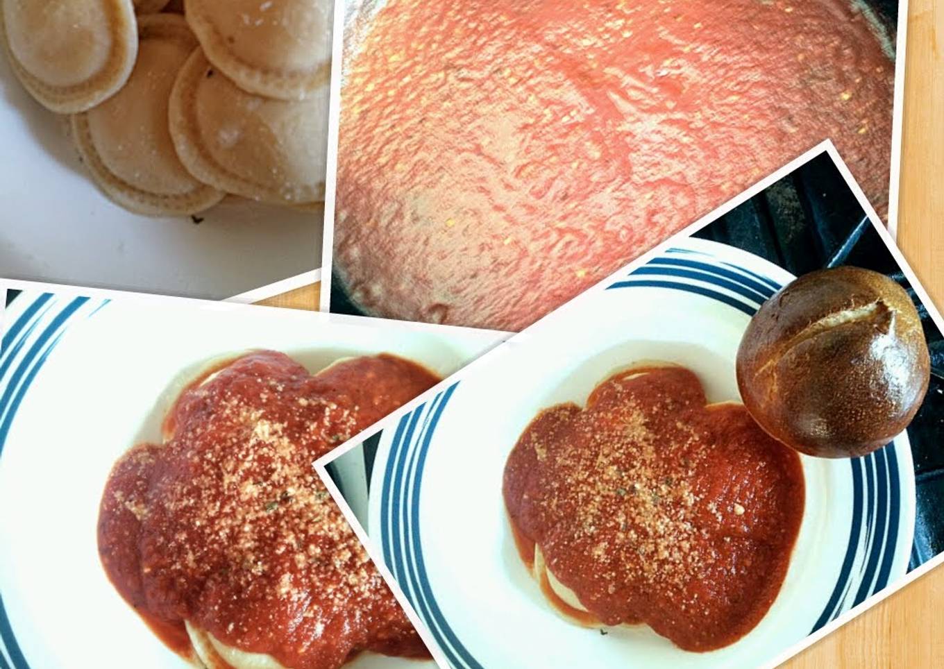 Sponge marinara sauce