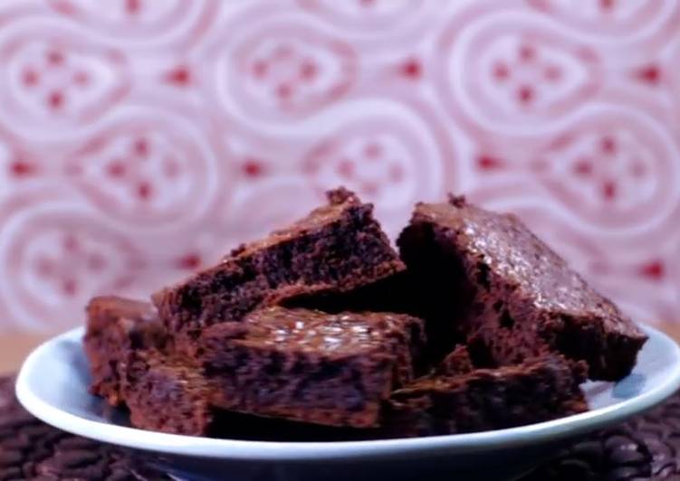 Recipe of Homemade Easiest NUTELLA Brownies Ever!