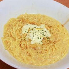 Personalized Pasta-Style Instant Ramen A picture of Personalized Pasta-Style Instant Ramen.