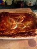 Chicken and tarragon pie
