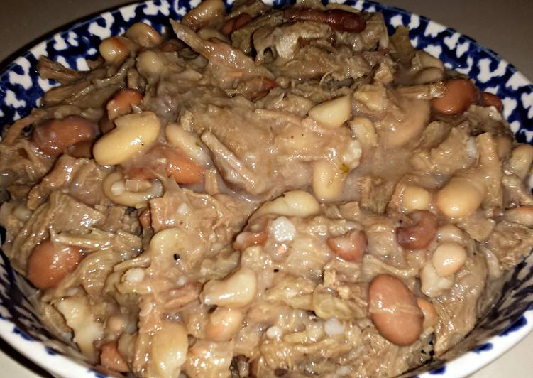 Easiest Way to Prepare Super Quick Homemade Crockpot Venison &amp; Beans