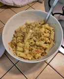 Tortiglioni amb salsa de carbassó