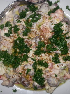 A picture of Broad beans salad.