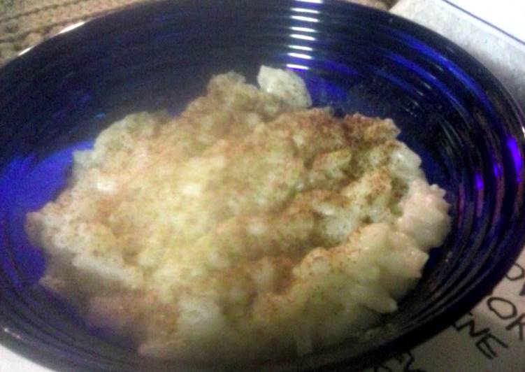 Simple Way to Make Favorite Momma&#39;s rice pudding