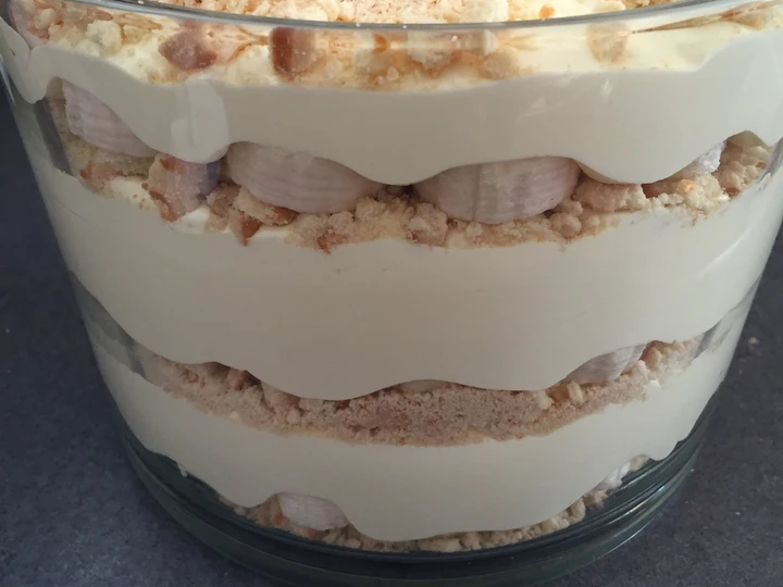 Easy Steps to Make Banana Pudding Trifle Dessert the Can Spoil the Tongue Perfect