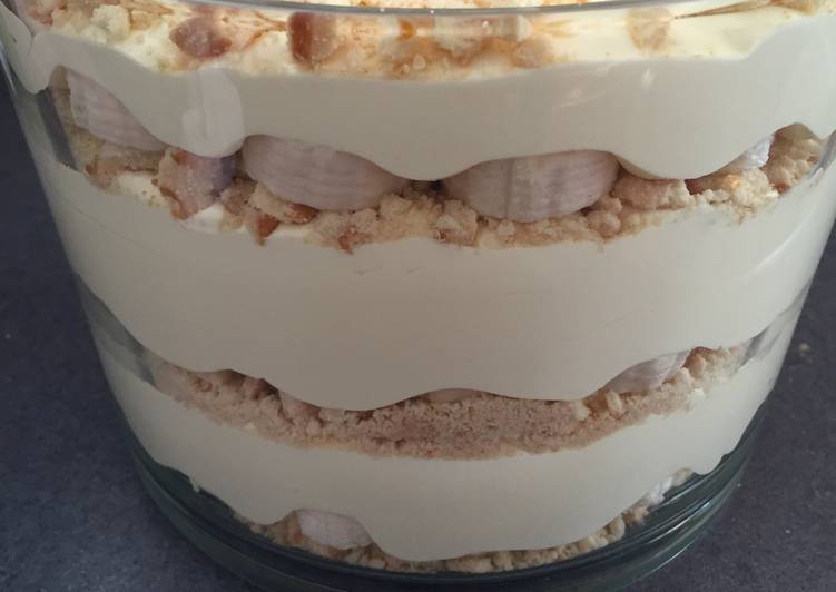 Steps to Make Ultimate Banana Pudding Trifle Dessert