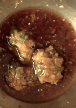 A picture of Veg. Manchurian Gravy.