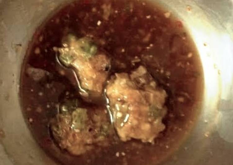 Recipe of Homemade Veg. Manchurian Gravy