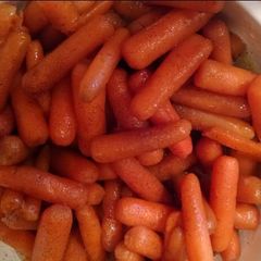 A picture of THE BEST EVER!! Candied Cinnamon Carrots.