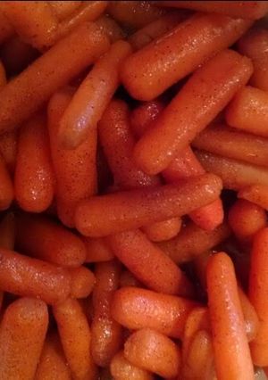 A picture of THE BEST EVER!! Candied Cinnamon Carrots.