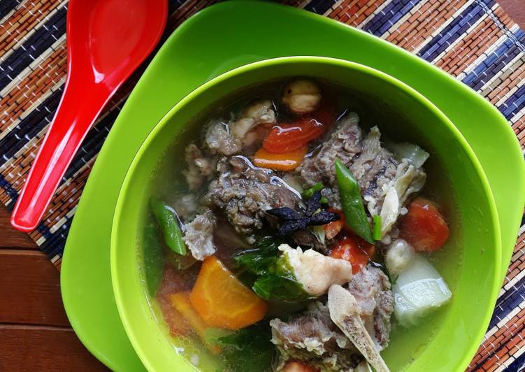 Resep Sop rempah tulang sapi yang Bikin Ngiler