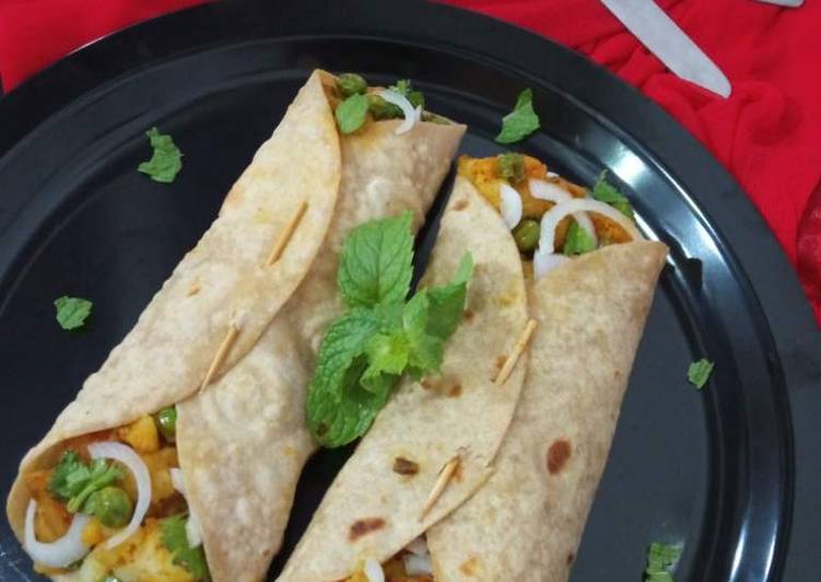 Easiest Way to Cook Yummy Kathi Roll