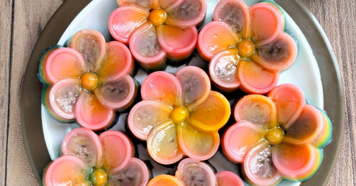 Resep Nagasari Pelangi oleh Daniar - Cookpad