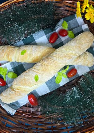 صورة لوصفة خبز تشاباتا رول (أو تشاباتا استيك) 🇮🇹 Ciabatta Stick
