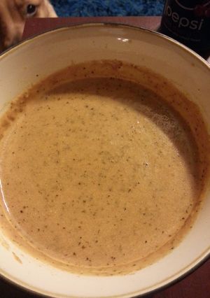 A picture of Crockpot Tomato Soup.
