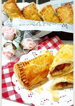 Foto resep Apple pie praktis n kilat (puff pastry)
