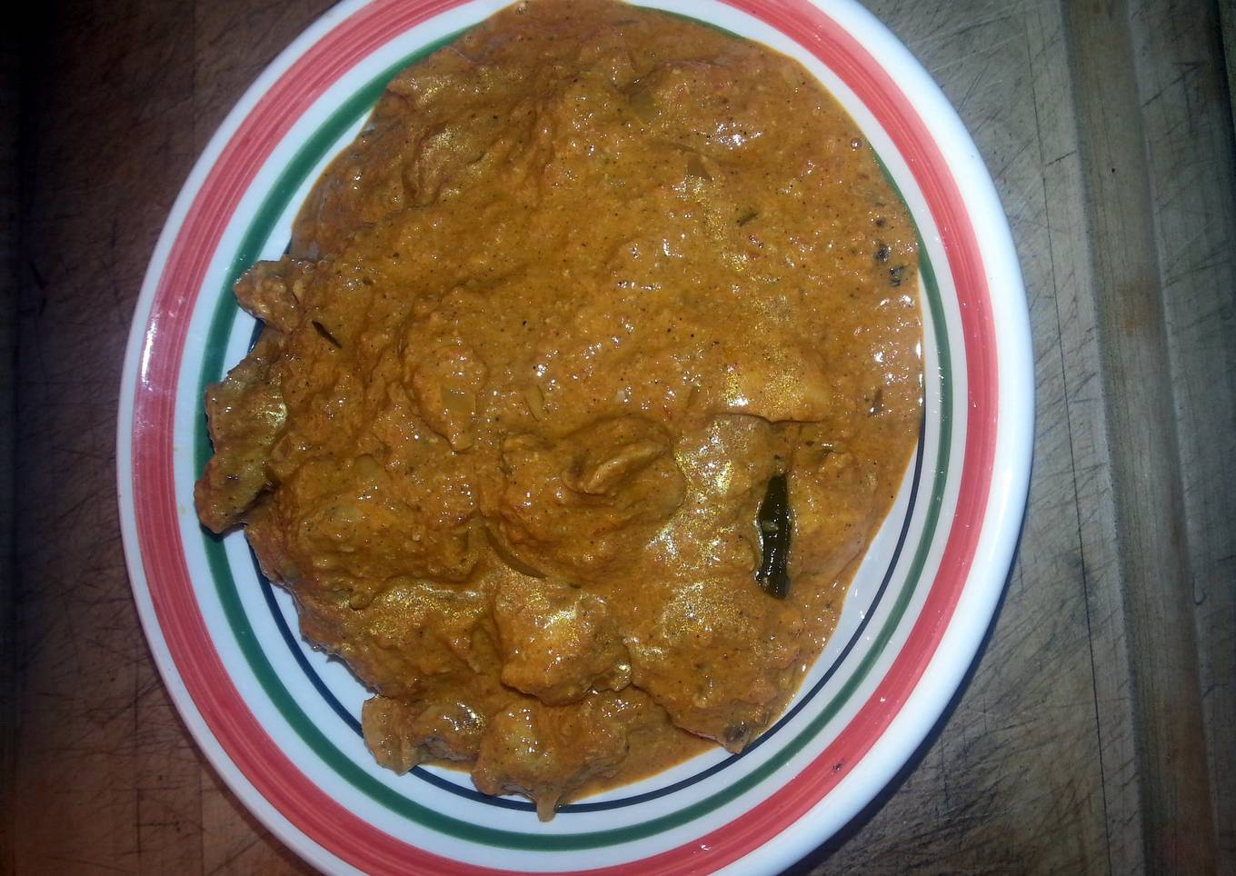 Butter chicken ( my version )