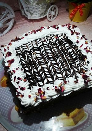صورة لوصفة كيكة الطبقات