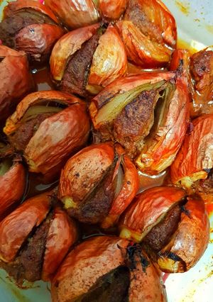 صورة لوصفة كباب البصل🧅🧅🥩🥩