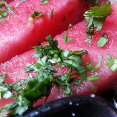 A picture of Watermelon Sticks.