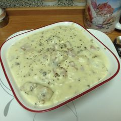 A picture of Chicken Cordon Bleu Soup.