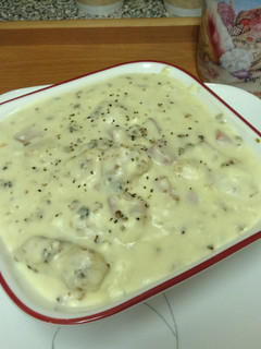 A picture of Chicken Cordon Bleu Soup.