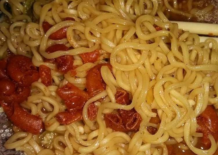 Resep Mie instans pakek macroni super pedas, Bisa Manjain Lidah