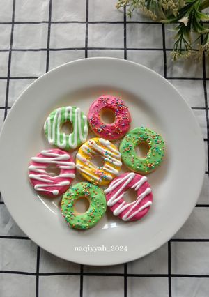 Foto resep 903. Cookies hias bentuk donat