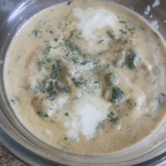 Methi matar malai A picture of Methi matar malai.