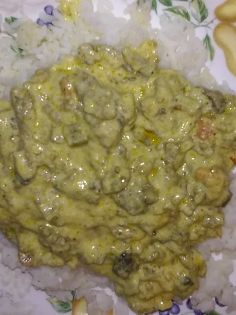 Recipe Creamy Italian sausage over rice the Delicious Makes you drool