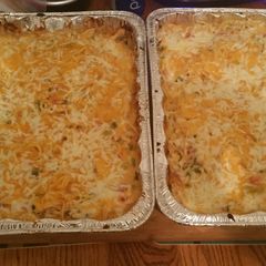 A picture of Chicken Spaghetti Brother Style.