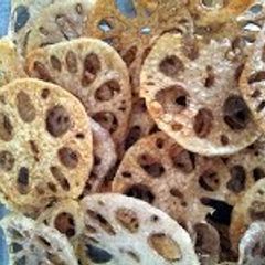 Lotus Root Chips A picture of Lotus Root Chips.