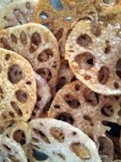 A picture of Lotus Root Chips.