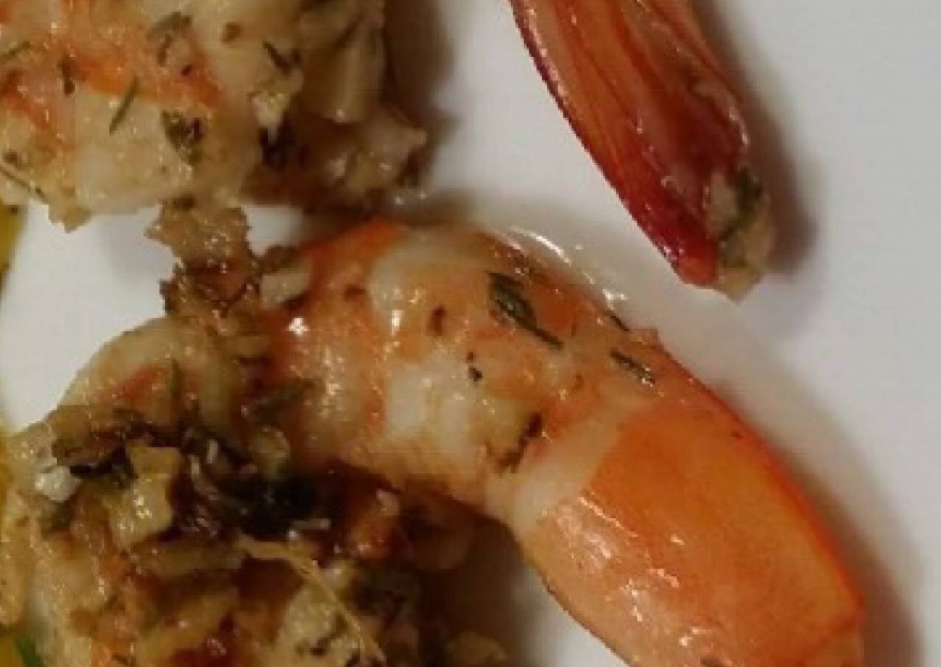 Grilled Herbs Shrimps