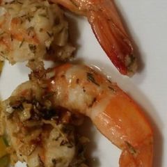 A picture of Grilled Herbs Shrimps.