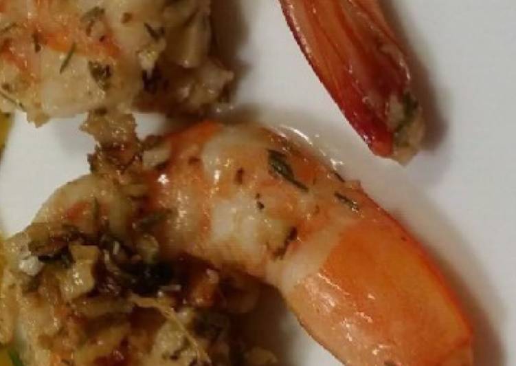 Grilled Herbs Shrimps