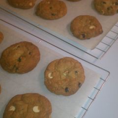 Blueberry White Chocolate Chip Cookies A picture of Blueberry White Chocolate Chip Cookies.