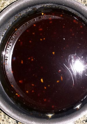 A picture of Terriaki Sauce.